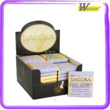 Organic Chocolate Bars Cardboard Paper Table Display Case