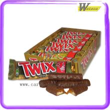 Fashion Chocolate Bars Collapsible Corrugated Counter Display Case