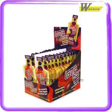 Liquid Chocolate bar cardboard counter display box for supermarket