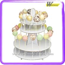 Lollipop cardboard counter display
