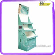 chewing gum brand trade show display racks from cardboard