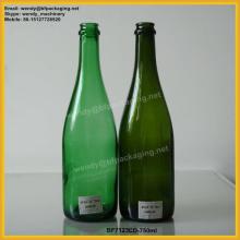 China wholesale 750ml glass champagne bottle (BF7123CD)