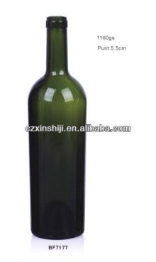 BF7177 750ml red wine glass bottle