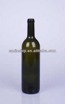 750ml bottle of red wine