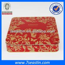 colorful printing metal chocolate box