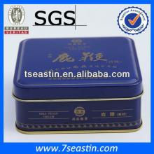 decorative package tin box for earl grey tea/metal tin box