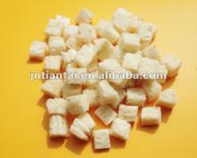 white croutons
