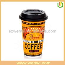 Double wall disposable coffee paper cup