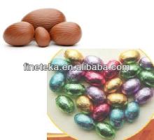 Chocolate Easter Kinder Eggs Balls Foil Film Folding Rolling Wrapping Machine