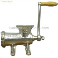 Cast iron Handle operating meat mincer, Manual Meat Grinder, meat mixer grinder