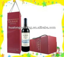 New High Quality  Cardboard  Box For Red  Wine 