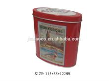 egg shape tin box, food   safe  tin can,oem packaging boxes