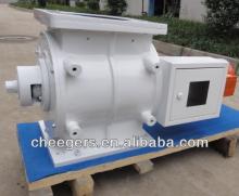 Special discharge valve for rice mill