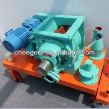 Rotary airlock for wheat mill production line