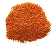 Dehydrated  carrot  granule