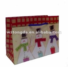 Paper Bags with rope handles for gifts shopping bag(WZ5228)