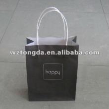Black Offset Printing  Paper  Bags