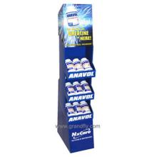 Chewing Gum Cardboard Retail Floor Stand