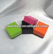 Heaven and earth cover Ring box Ring box custom logo with black sponge lined