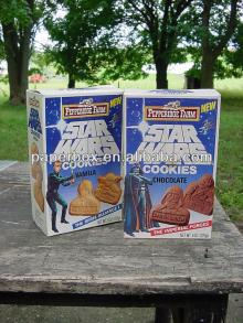 vintage Star Wars Pepperidge Farms cookie box favor box paper box