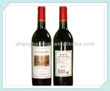 Red wine plastic beer label &strong stickness beer stickers