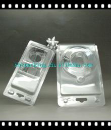 Hot selling plastic clamshell blister box packaging for chocolate egg with toy