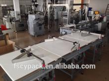 Fully automatic chocolate bar packaging line(High efficient,suitable for many kinds of stuffs packin