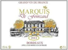 Marquis de Fourcaud 2011 Red Bordeaux AOC