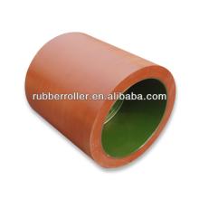 10inch SBR rubber roller for rice huller with cast iron drum