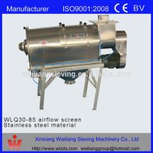 China Xinxiang stainless steel coconut powder flour airflow sieve machine separator sifter, flour co