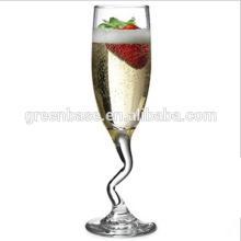 Z-Stem Champagne Flutes 6oz / 170ml great talking point for any champagne celebration
