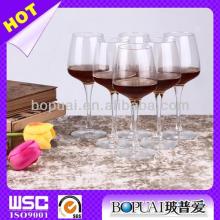 clear glass dinnerware sets of French Bordeaux red wine glasses and decanter shaker