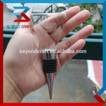Crystal red wine stopper for company souvenir