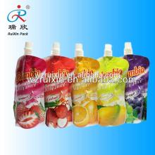 Jelly  drink s  bag /Plastic juice pouch/Spout liquid packaging