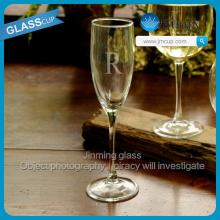 Wholesale Glass Champagne Flute Lead Free Crystal Glass Wine Cup Hand Made Champagne Flute Glass