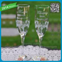 Lead Free Crystal Champagne Wedding Flutes Glass Wine Cup Goblet New Products Wine Wedding Flutes