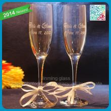 lead free printable champagne glass crystal clear coupe champagne glasses