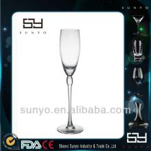 Hand Blown Luxury Champagne Flute Glass With Gift Packing