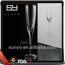 Wholesale Handmade Crystal Gift Classics Wedding Champagne Flute Glass