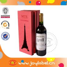 Promotional Custom Wine Box with Logo Printing