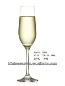 JXL16  crystal   champagne  glass flute with any logo