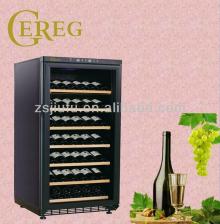 Electric oak  wood  barrel wine cooler of champagne beer white wine ,  decorative  red wine refrigerator