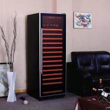 168-bottle cabinets cellar red wine fridge with steel handle