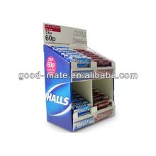 Chewing Gum Small Cardboard Display Rack for Retail Store