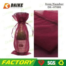 Best Price Manufacturer Organza Insulated Champagne Wine Bag DK-HT695