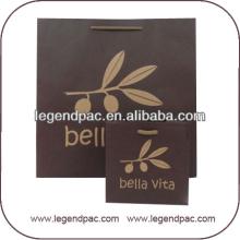 Natural brown custom tea bag packing