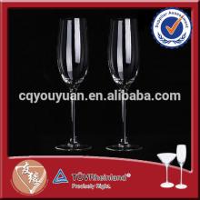 handmade exquisite wedding champagne glasses