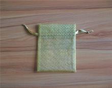 organza tea bag/organza drawstring pouch/bag