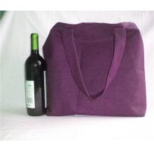 good quality liquor full color red wine bags printing pvc bag with hanger