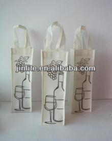 Promotional non woven red wine bag
